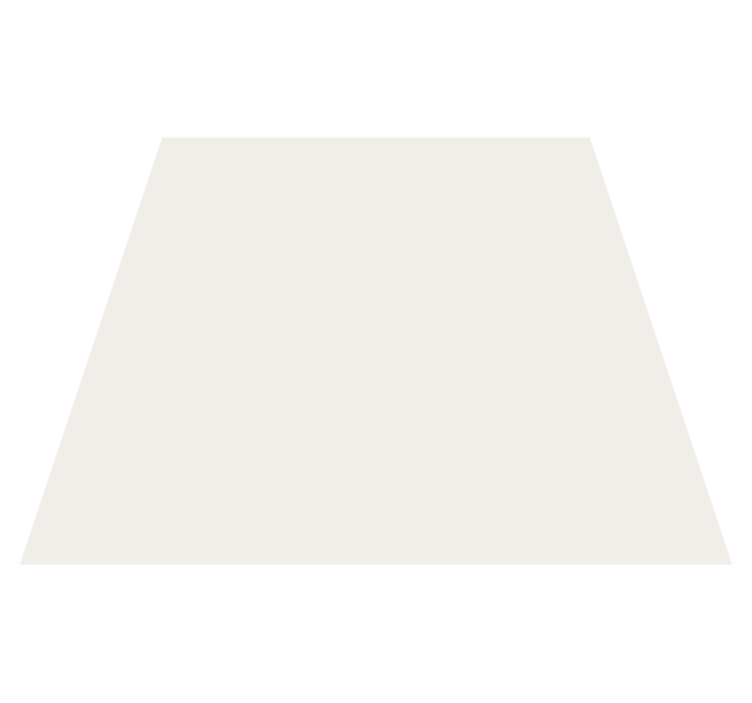 Minimal vinyl rug rectangular cloud dancer - TenStickers