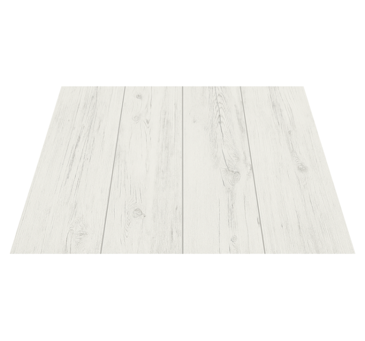 Grey wood bedroom vinyl rug - TenStickers