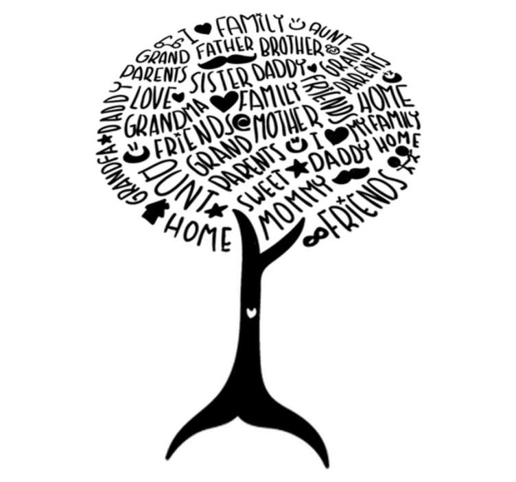 Cozy bedroom vinyl rug for family comfort - TenStickers