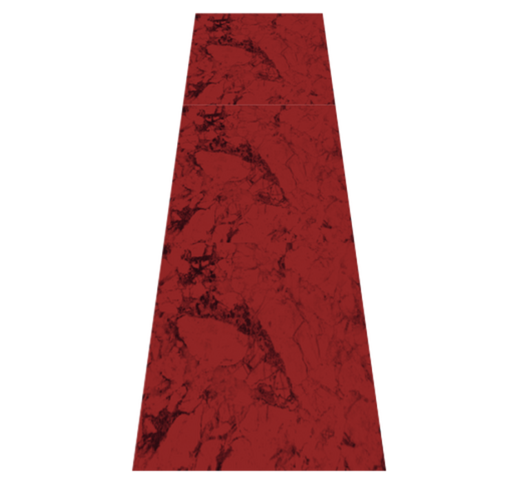 Bathroom vinyl rug dark red marble texture - TenStickers