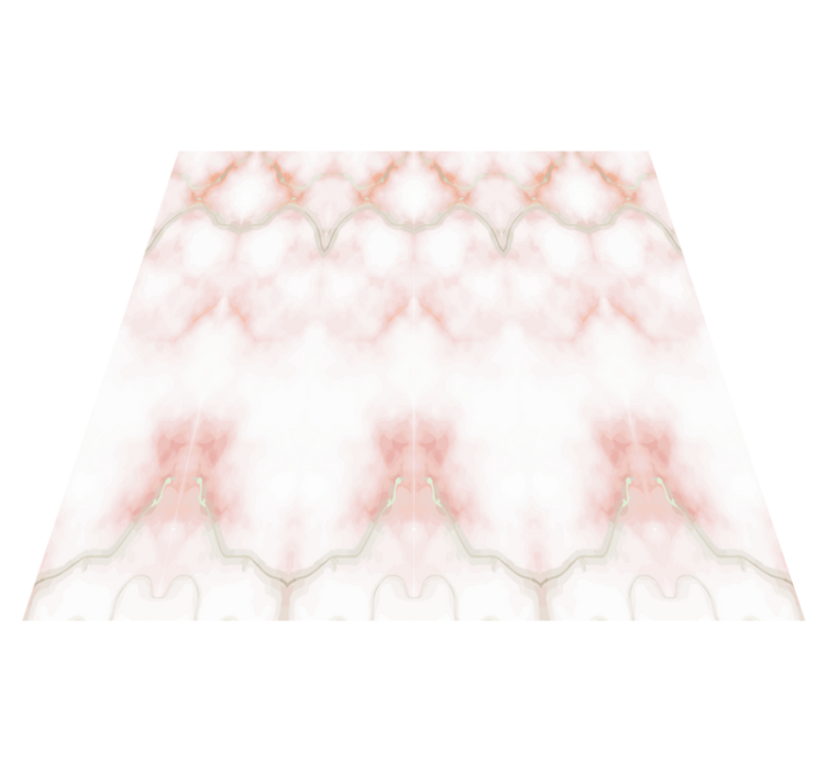 Pink marble surface bathroom vinyl rug - TenStickers