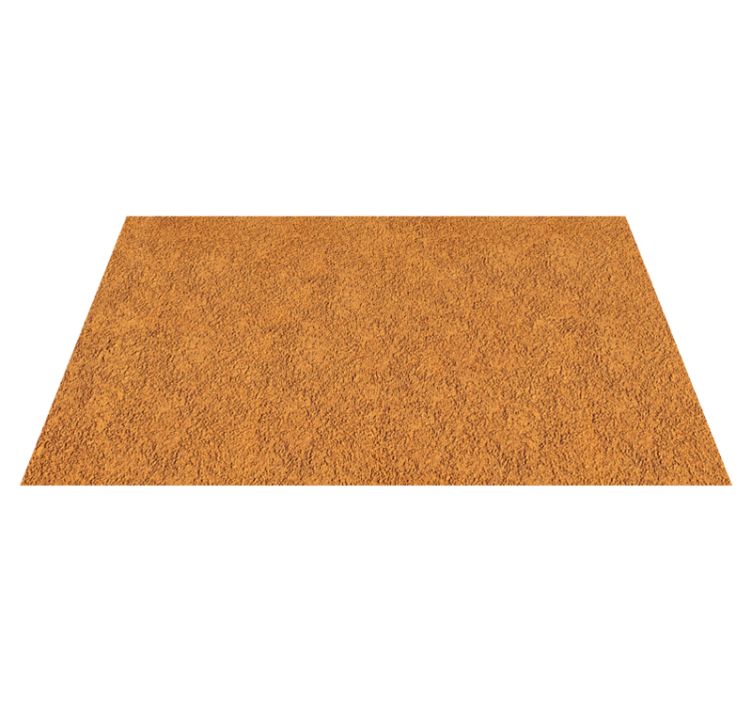 Textured Amber Surface textured vinyl rug - TenStickers