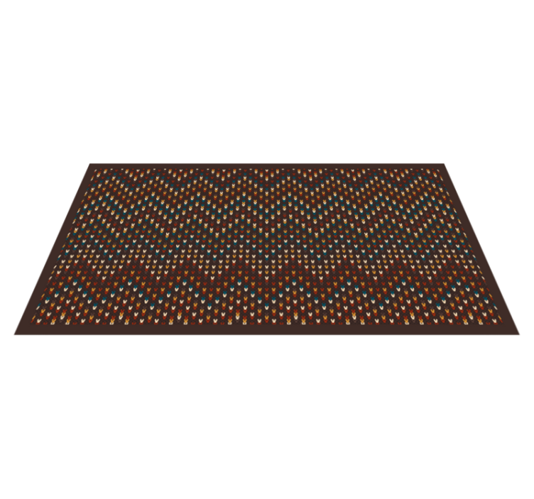 Pebbled Textured Surface wood effect vinyl rug - TenStickers