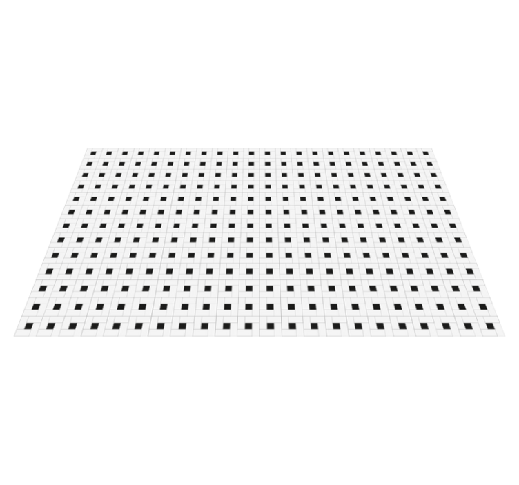 Small Squares tile carpet - TenStickers