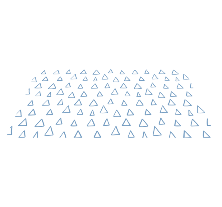 Triangle Patterned Design geometric vinyl rug - TenStickers