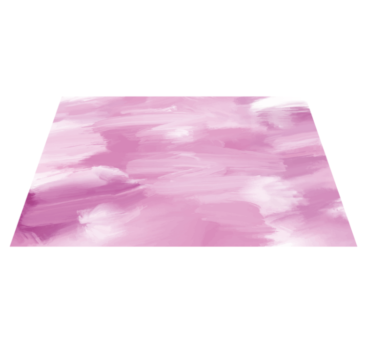 Textured vinyl rug in soft rose hues - TenStickers