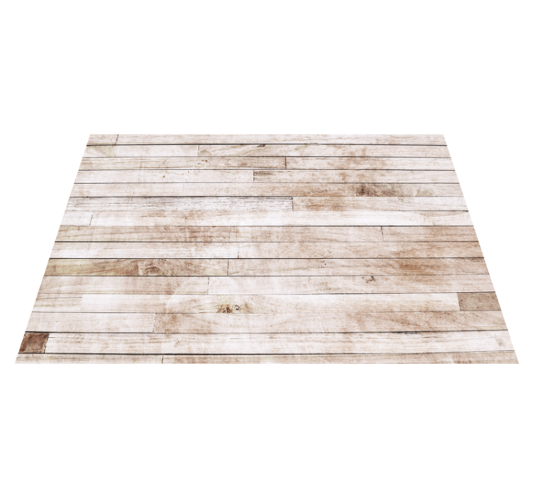White vintage planks pattern texture carpet - TenStickers