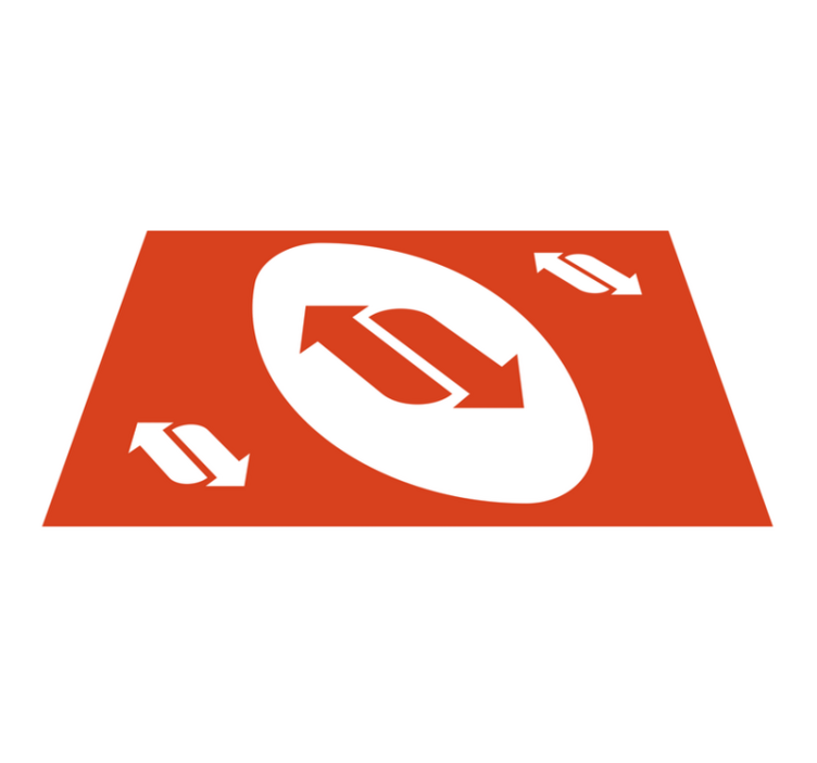 Directional movement game vinyl rug - TenStickers