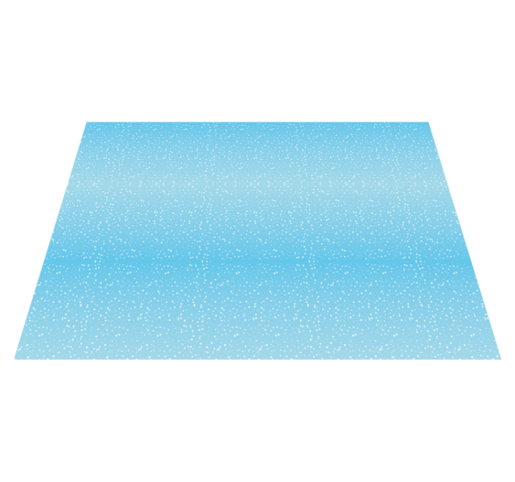 Blue shimmer veil blue vinyl rug - TenStickers