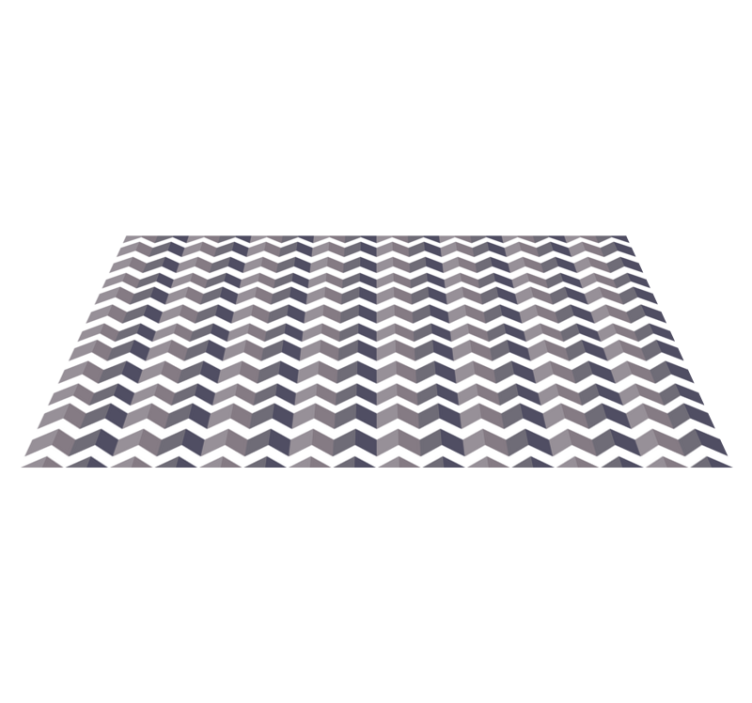 Chevron Pattern Elegance geometric rugs - TenStickers