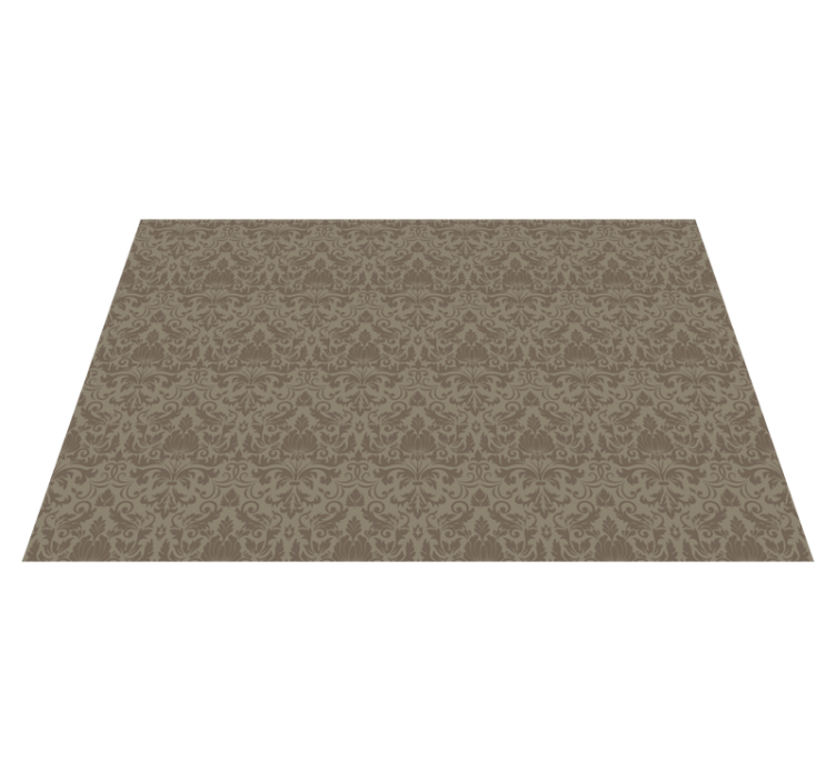Elegant Baroque Pattern vintage rug - TenStickers