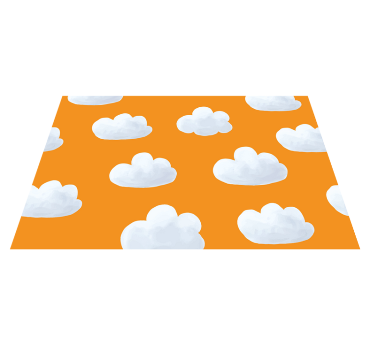 Cloudy Sky Floorcover playroom carpet - TenStickers
