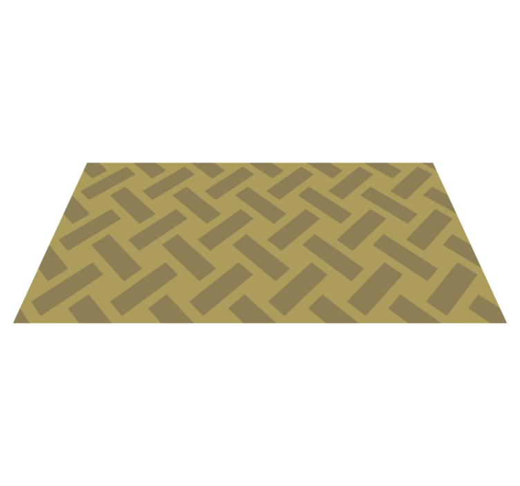 Chevron Zigzag geometric rug - TenStickers