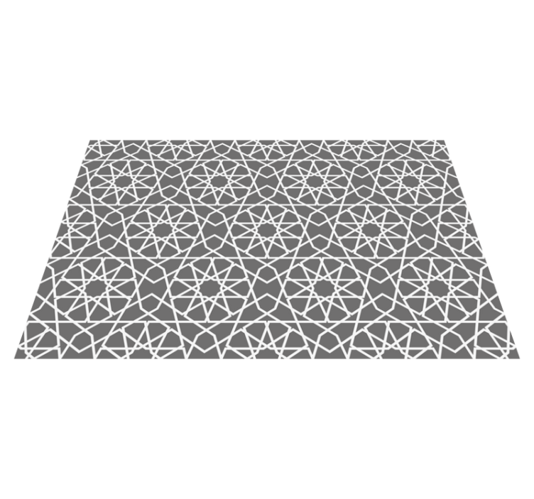 Intersecting Lines geometric rug - TenStickers