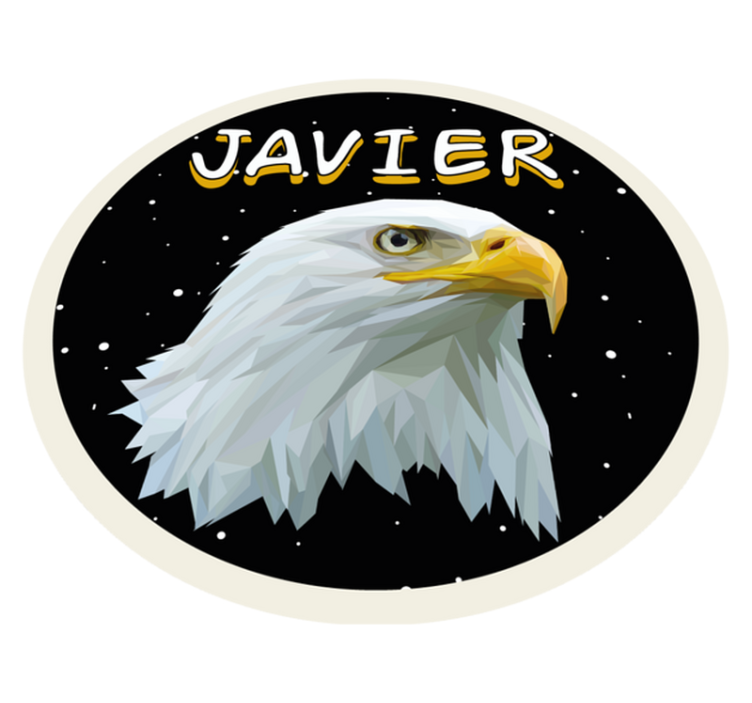 Customizable Eagle custom vinyl rug - TenStickers