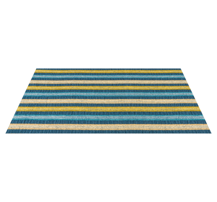 Striped texture stripes hallway rug - TenStickers
