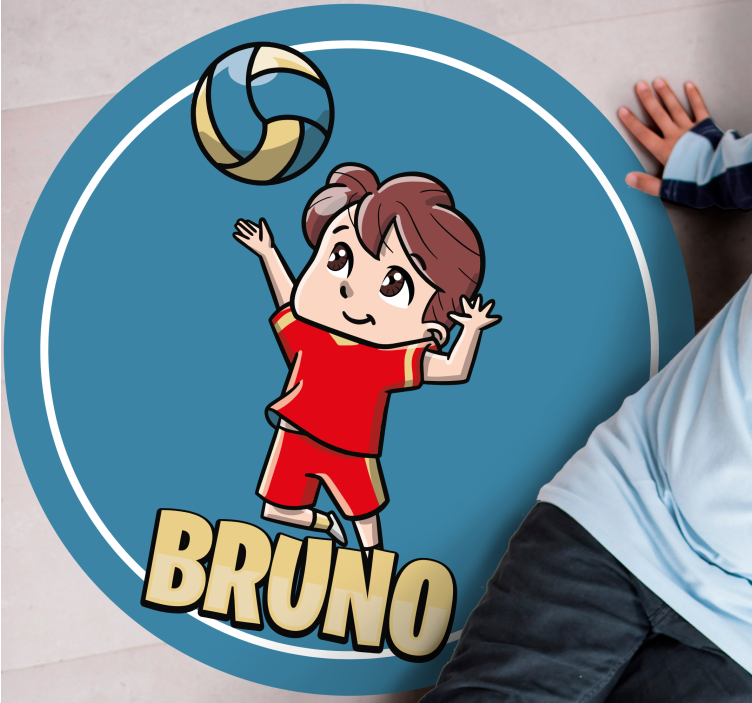 Customizable Sport custom vinyl rug - TenStickers