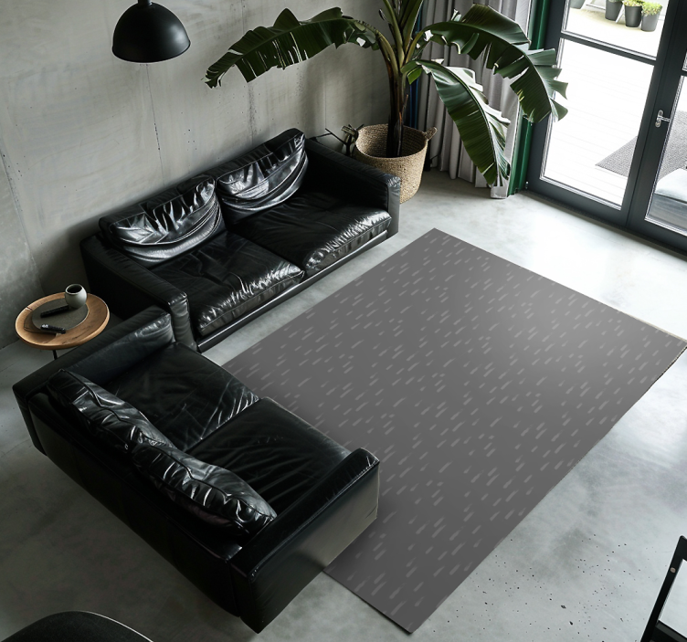 Subtle Dash Pattern texture rug - TenStickers