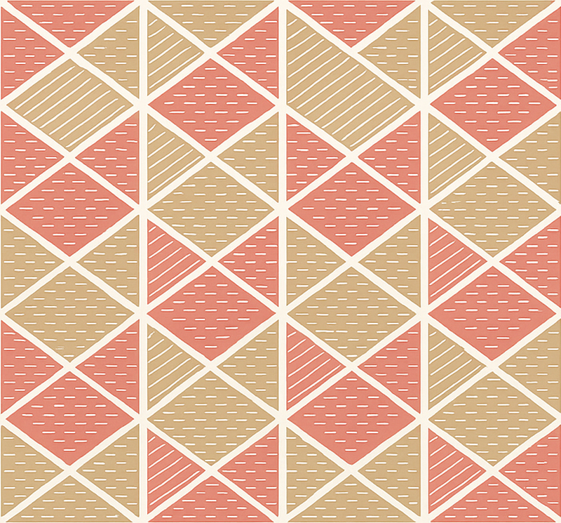 Graphic Scandinavian Style dining room vinyl rug - TenStickers