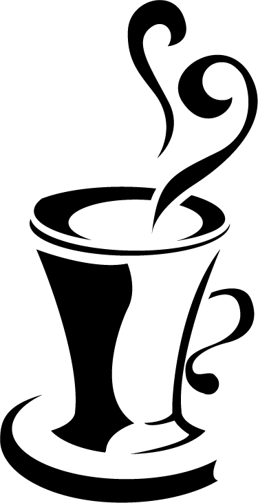 Kitchen vinyl rug coffee with love - TenStickers