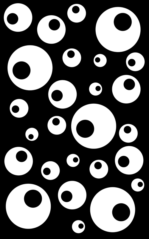 Bathroom vinyl rug water beads - TenStickers