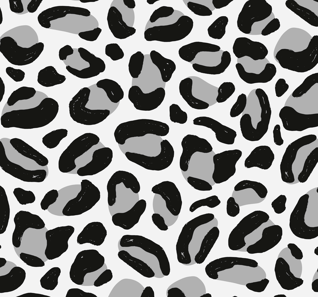 Animal print vinyl rug leopard fur design - TenStickers