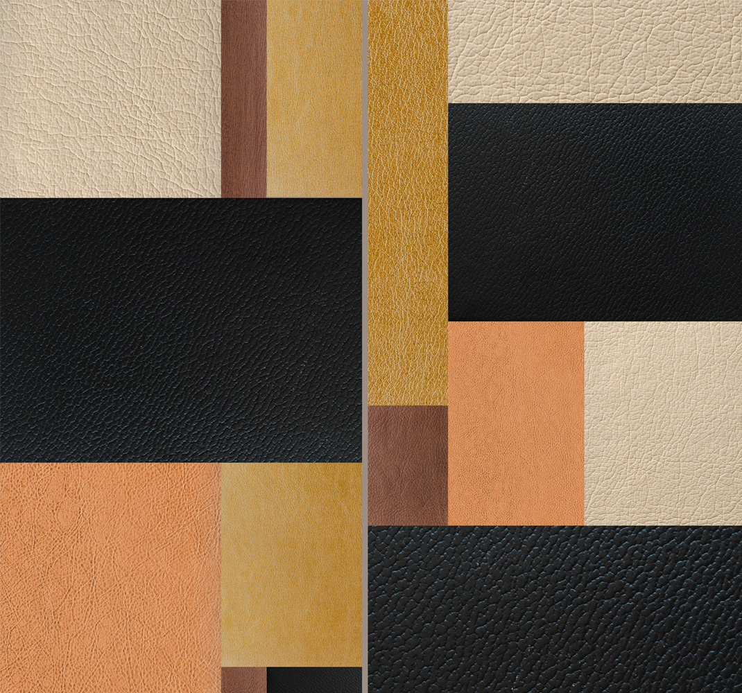 Geometric vinyl rug geometric textured blocks - TenStickers