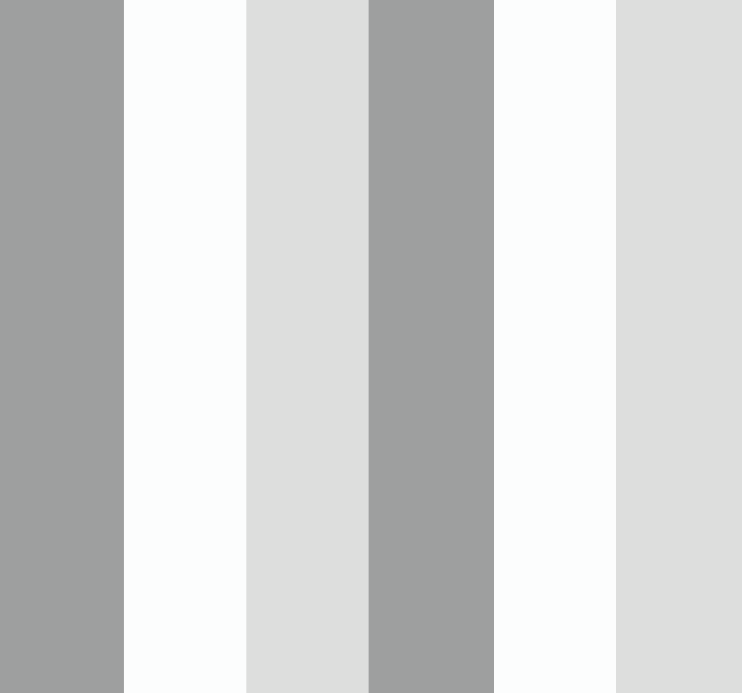 Classic grey vertical striped bedroom vinyl rug - TenStickers