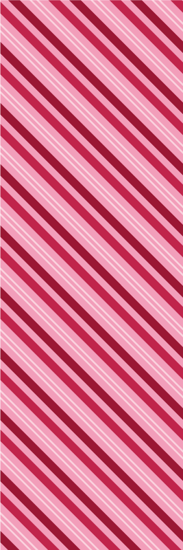 Bedroom vinyl rug with diagonal pattern - TenStickers