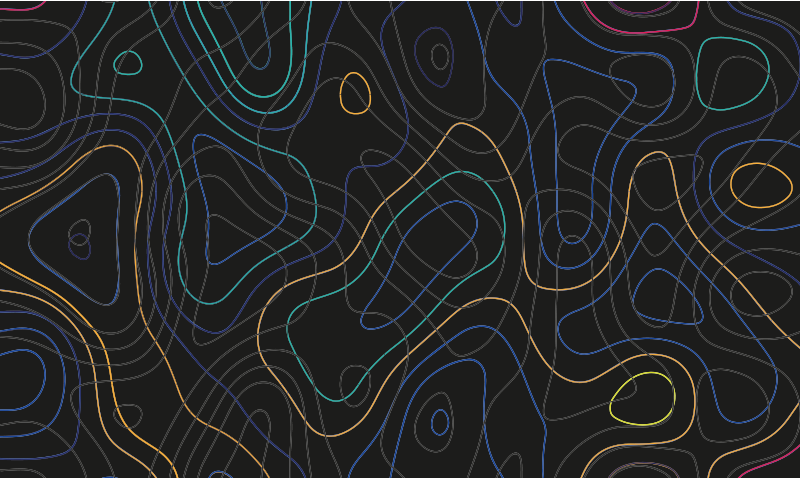 Geometric vinyl rug in vibrant multicolor shapes - TenStickers