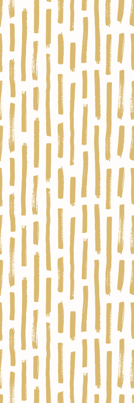 Bathroom vinyl rug in light brown brush strokes - TenStickers