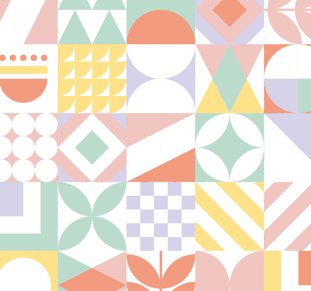 Unusual shapes bathroom vinyl rug - TenStickers