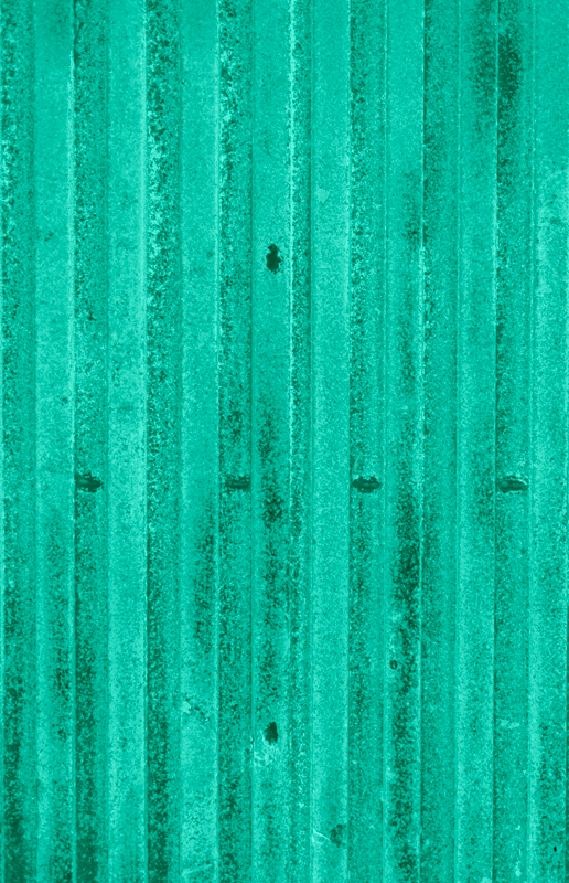 Kitchen vinyl rug with mint aged metallic finish - TenStickers