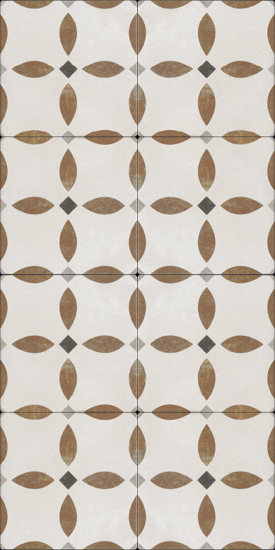 Kitchen vinyl rug with roman-style tiles design - TenStickers