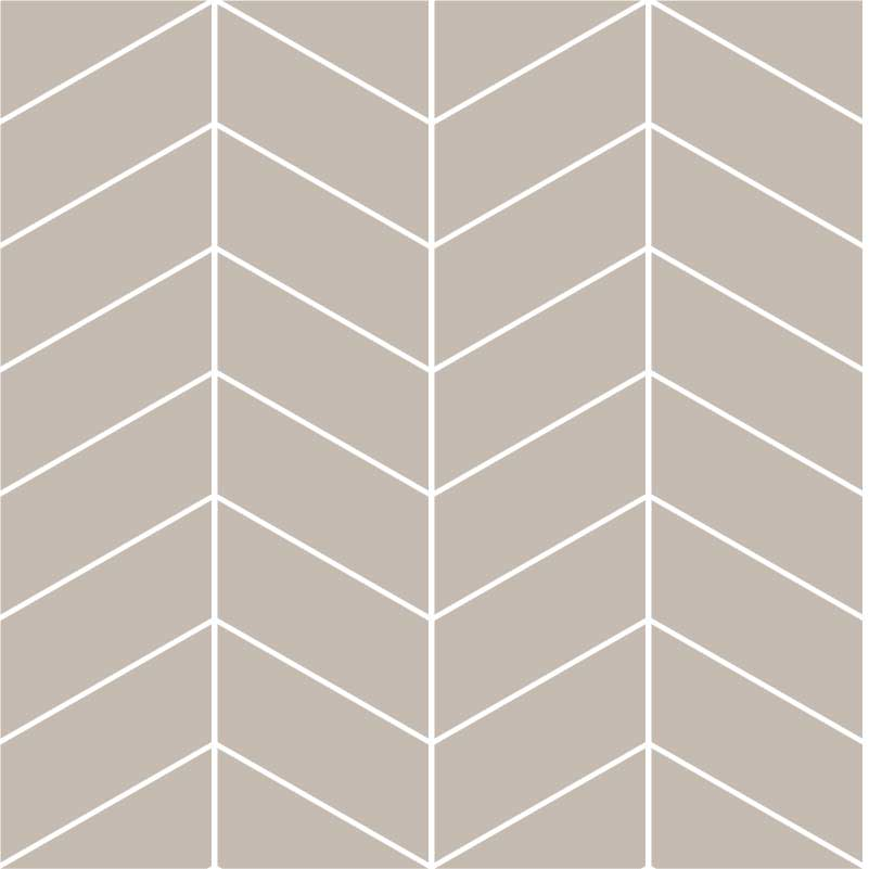 Kitchen vinyl rug scandinavian beige and white - TenStickers