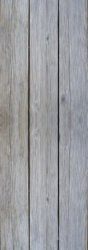 Bedroom vinyl rug in nordic gray wood style - TenStickers