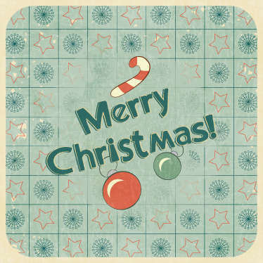 Bedroom vinyl rug merry christmas sign - TenStickers
