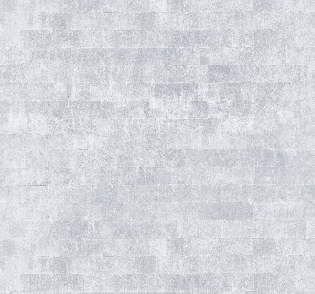 Office vinyl rug in aged gray brick pattern - TenStickers