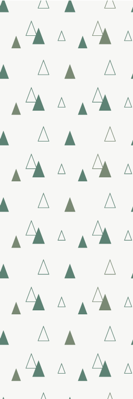 Office vinyl rug triangles in natural colors - TenStickers