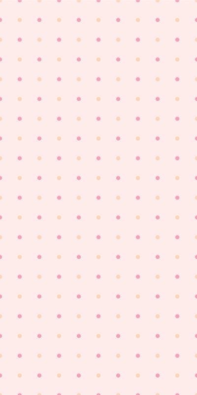 Bedroom vinyl rug pink rose dots - TenStickers