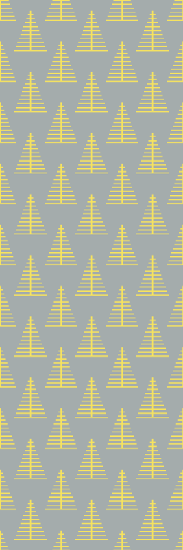 Bedroom vinyl rug in pantone tree design - TenStickers