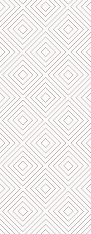 Scandinavian vinyl rug in white with gray squares - TenStickers