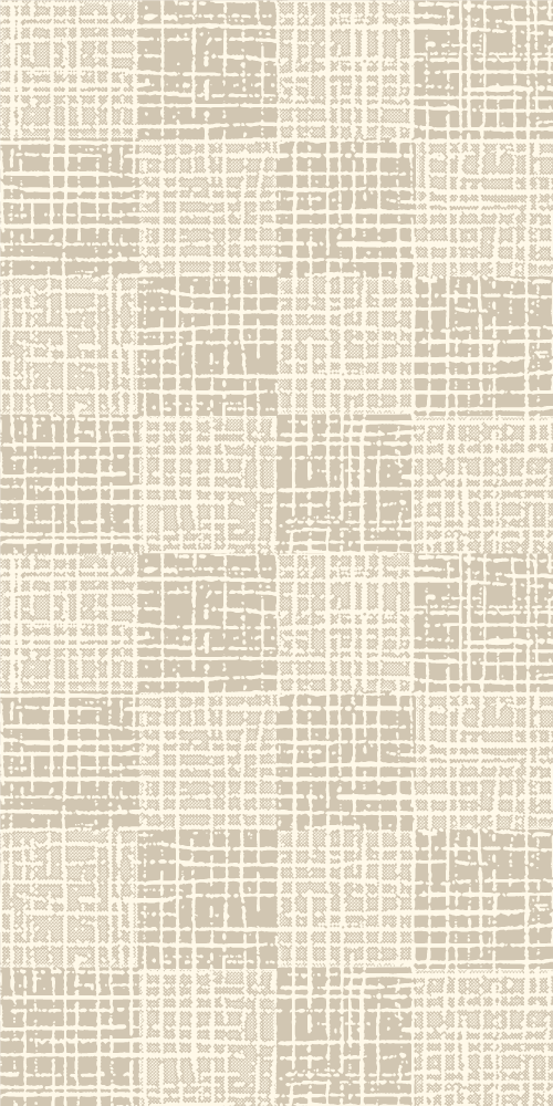 Scandinavian vinyl rug in beige square pattern - TenStickers
