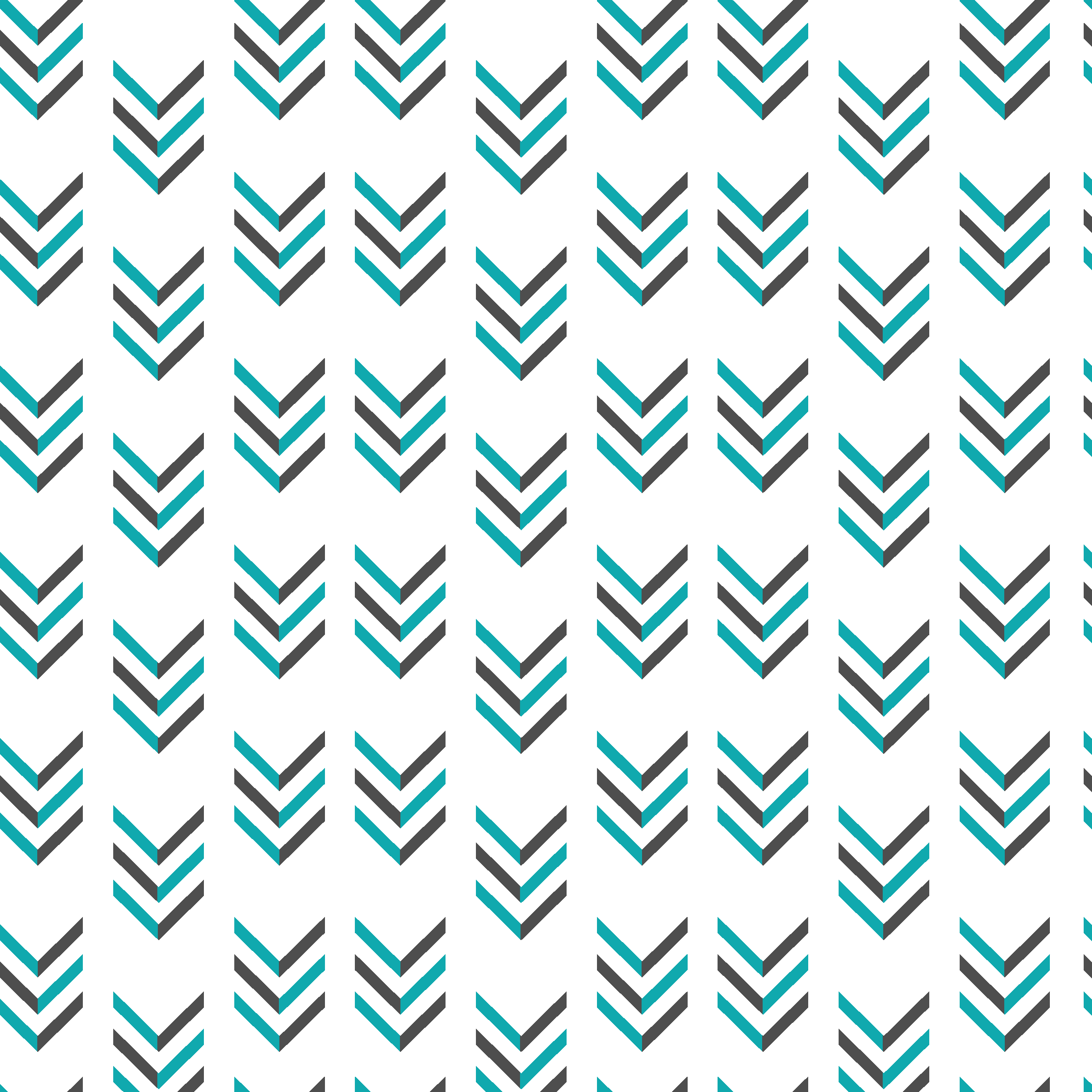Scandinavian vinyl rug in blue arrows design - TenStickers