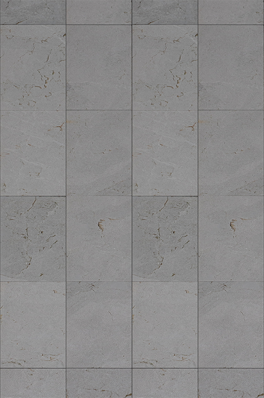 Textured vinyl rug concrete mosaic - TenStickers