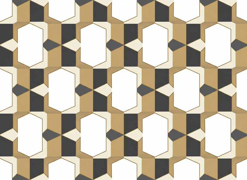 Vintage vinyl rug with checkered pattern design - TenStickers