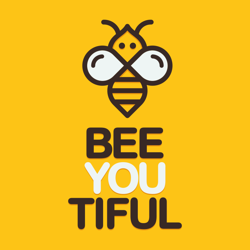 Custom rug you are so bee-utiful - TenStickers