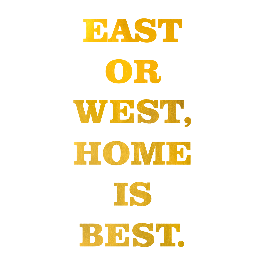 Custom rug east or west home is best golden quadres 3 - TenStickers