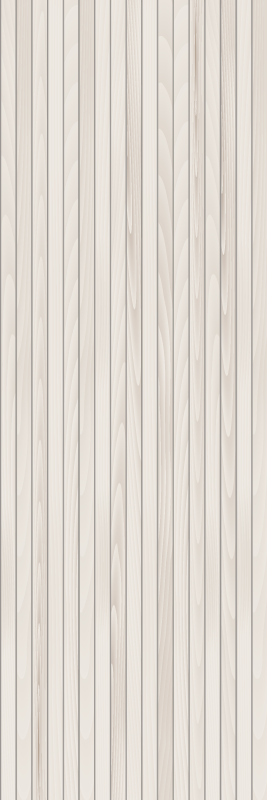 Textured vinyl rug raw vertical beige wood boards - TenStickers