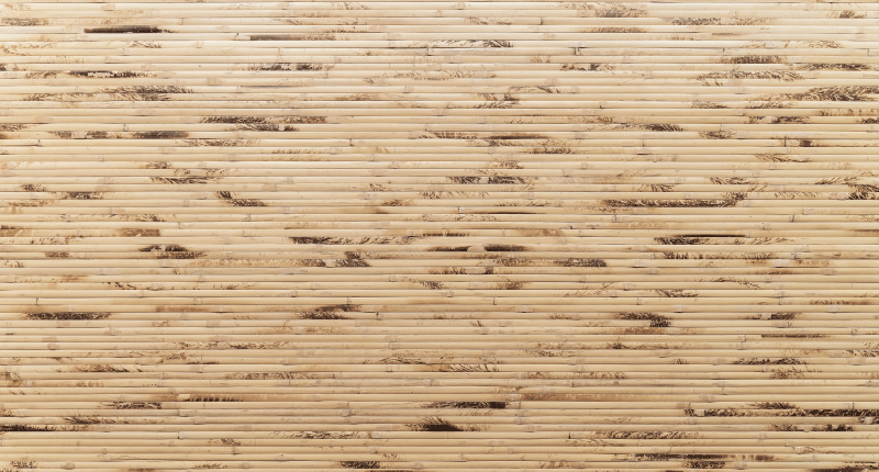 Entrance hall vinyl rug with light brown wood design - TenStickers